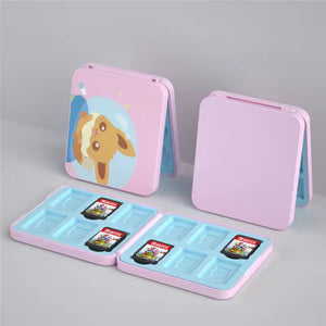 Eevee Pink Nintendo Switch/Lite Game Card Storage Case (12 Slots)