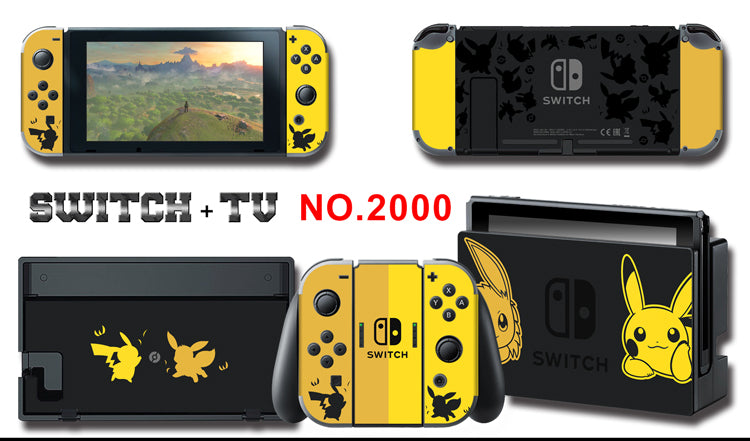 Nintendo Switch Skin Sticker __ Pokemon Pikachu 2000