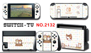 Nintendo Switch Skin Sticker __ Cat 2132