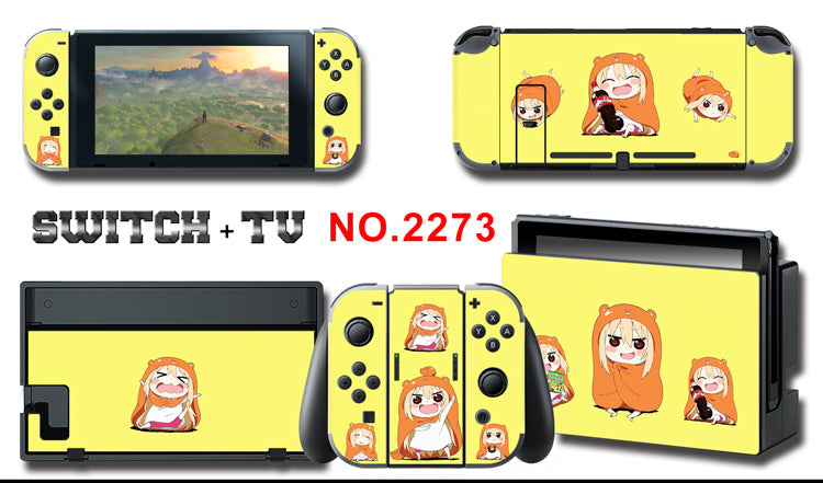 Nintendo Switch Skin Sticker __ Himouto Umaru-Chan 2273 Yellow