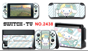 Nintendo Switch Skin Sticker __  Cinnamoroll Series 2436/ 2437/ 2919/ 2948/ 2972/ 2819/ 2820/ 2821