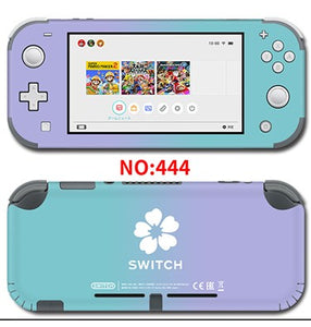 Nintendo Switch Lite Skin Sticker __ Gradient Purple Mint  444