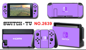 Nintendo Switch Skin Sticker __ Multicolor 2570/2571/2572/2573/2574/2575/2576/2634/2636/26372638/2639/2750/2751