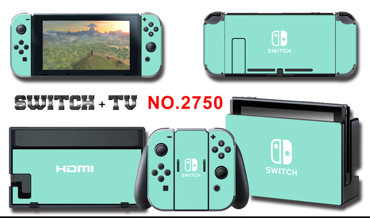 Nintendo Switch Skin Sticker __ Multicolor 2570/2571/2572/2573/2574/2575/2576/2634/2636/26372638/2639/2750/2751
