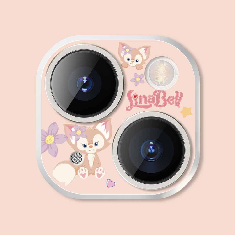 Iphone Camera Lens Protector Lina Bell Anime Cartoon Printed Tempered Glass 11 12 13 14 15 Plus Pro Max Mini