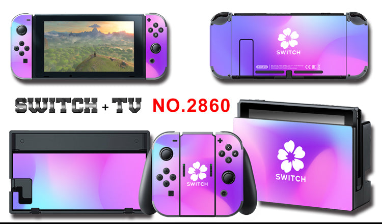 Nintendo Switch Skin Sticker __ Sakura 2853/ 2854/ 2855/ 2856/ 2857/ 2858/ 2859/ 2860/ 2861/ 2862/ 2863
