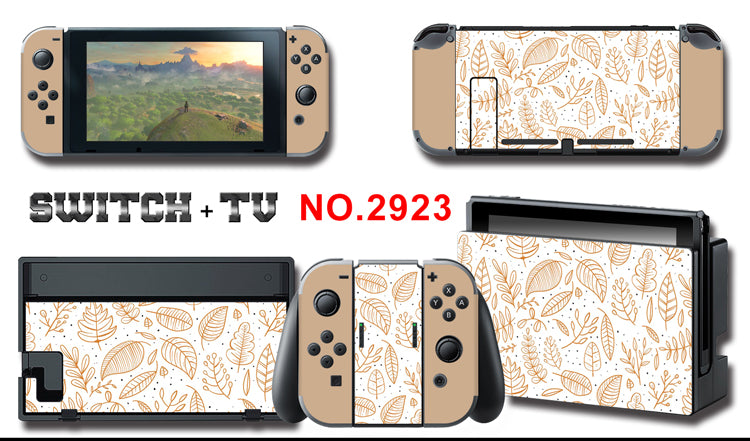 Nintendo Switch Skin Sticker __ Leaves 2923