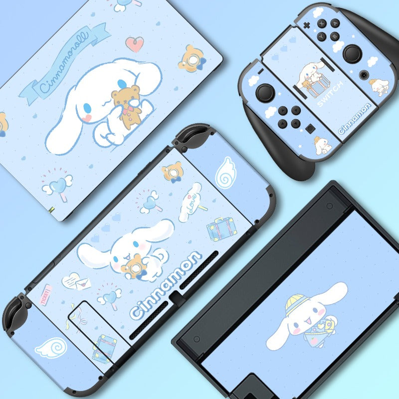 Nintendo Switch Skin Sticker __ Pompompurin Kuromi Meody Cinaamoroll Pochacco Little Twin Stars