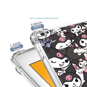 Kuromi Ipad Slim Case Protector + Pencil Slot TPU Ipad Air 1 2 3 4 5 6 Mini 7.9 9.7 10.2 10.5 Pro 11