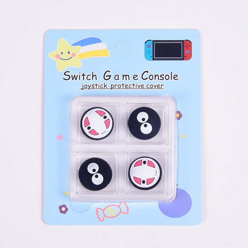 Kaonashi & Noiraude Thumb Grip Caps For Nintendo Switch & Lite /Joystick caps