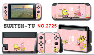 Nintendo Switch Skin Sticker __ Spongebob Squarepants 2725
