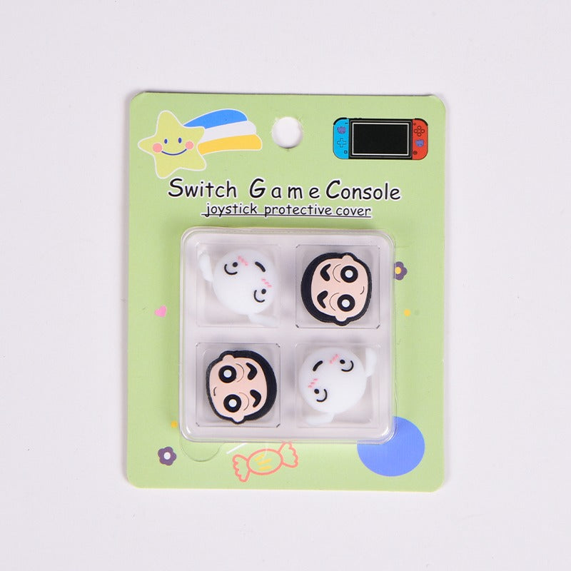 Crayon Shin Chan & Shiro Thumb Grip Caps For Nintendo Switch & Lite /Joystick caps