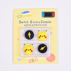 Pikachu Thumb Grip Caps For Nintendo Switch & Lite /Joystick caps