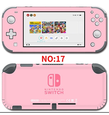 Nintendo Switch Lite Skin Sticker __ Pink 17