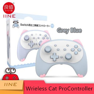 Wireless Cat Eat Kitty Pro Controller with TURBO Button for Nintendo Switch