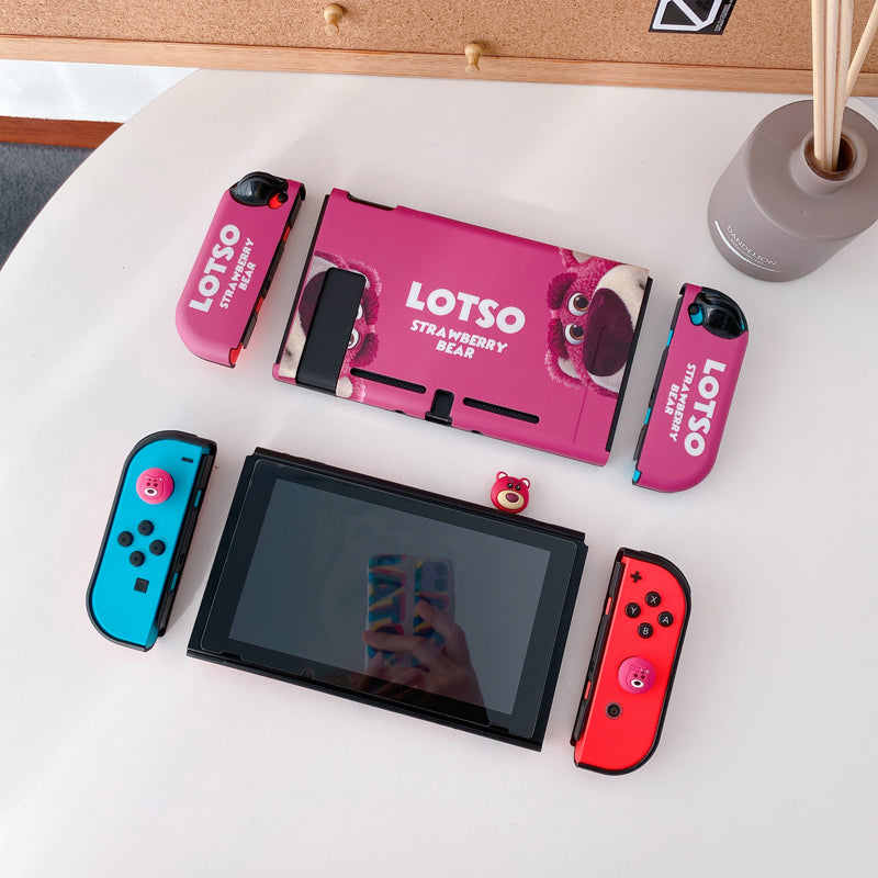Lotso Strawberry Bear __Nintendo Switch Protector Case