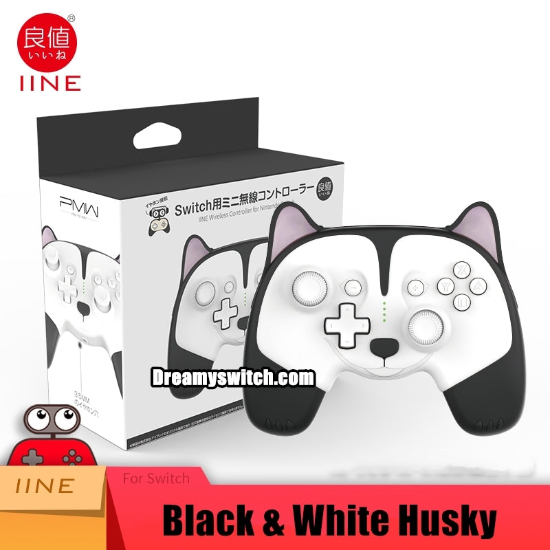 [NEW ARRIVAL] Wireless Cute Animal Pro Controller with TURBO Button for Nintendo Switch