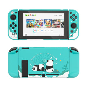 Panda Green Pastel colors__Nintendo Switch Protection Casing Cover