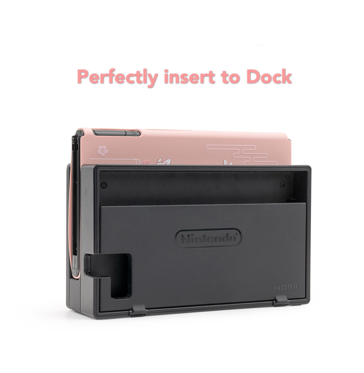 Sakura Bunny Pink Pastel colors__Nintendo Switch Protection Casing Cover